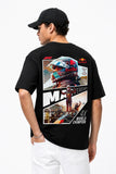 MAX VERSTAPPEN REDBULL RACING | %100 PAMUK SIRT BASKILI HEAVY COTTON PREMIUM KALİTE T-SHIRT (Y363)