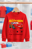 Şimşek McQueen | Sweatshirt | Erkek Çocuk (CSW115)