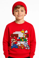 Mario Bricks | Sweatshirt | Erkek Çocuk (CSW130)