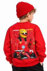 Lewis Hamilton Ferrari | Sweatshirt | Erkek Çocuk (CSW358)