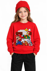 Süper Mario Bricks | Eşofman Takımı | Kız Çocuk (CET130)