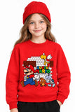 Super Mario Bricks | Sweatshirt | Kız Çocuk (CSW130)