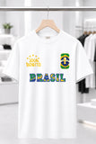 BRASIL | %100 PAMUK HEAVY COTTON PREMIUM KALİTE T-SHIRT (Y501)