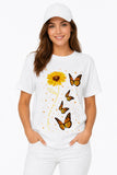 SUNFLOWER ART | %100 PAMUK HEAVY COTTON PREMIUM KALİTE T-SHIRT (Y517)