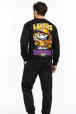 Snoopy Lakers | BL Sweatshirt | Erkek (YSW369)