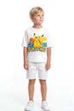 PIKACHU CHARMENDER | %100 PAMUK PREMIUM KALİTE ÇOCUK TİŞÖRTÜ (C108)