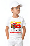 ŞİMŞEK MCQUEEN | %100 PAMUK PREMIUM KALİTE ÇOCUK TİŞÖRTÜ (C115)
