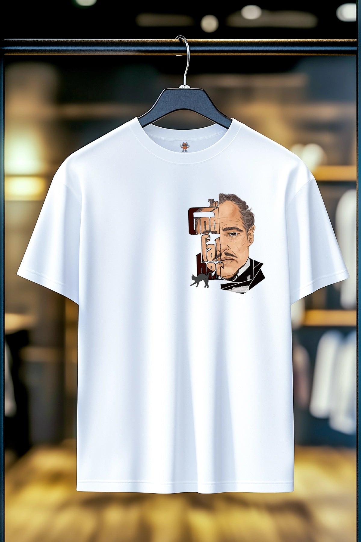 THE GODFATHER MINIMAL | %100 PAMUK HEAVY COTTON PREMIUM KALİTE T-SHIRT (Y309)