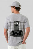 SCOOBY PRISON BREAK | SIRT BASKILI %100 PAMUK HEAVY COTTON PREMIUM KALİTE T-SHIRT (Y324)