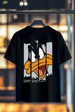 DAFFY DUCK SPLIT | SIRT BASKILI %100 PAMUK PREMIUM KALİTE T-SHIRT (Y326)