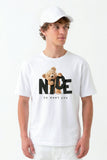 TEDDY BEAR NICE TO MEET U | %100 PAMUK HEAVY COTTON PREMIUM KALİTE T-SHIRT (Y327)