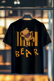 BEAR CLIMBING | SIRT BASKILI %100 PAMUK HEAVY COTTON PREMIUM KALİTE T-SHIRT (Y338)