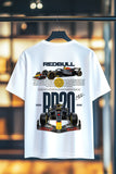 REDBULL RACING | SIRT BASKILI %100 PAMUK HEAVY COTTON PREMIUM KALİTE T-SHIRT (Y339)