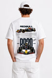 REDBULL RACING | SIRT BASKILI %100 PAMUK HEAVY COTTON PREMIUM KALİTE T-SHIRT (Y339)