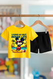 ŞORT TİŞÖRT TAKIMI | MICKEY MOUSE LIFE | %100 PAMUK PREMIUM KALİTE (S021)