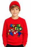 Super Mario | Sweatshirt | Erkek Çocuk (CSW019)