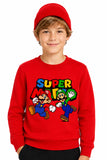 Super Mario | Sweatshirt | Erkek Çocuk (CSW019)