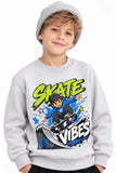 Skate Vibes | Sweatshirt | Erkek Çocuk (CSW504)