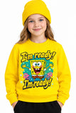 Sünger Bob | Sweatshirt | Kız Çocuk (CSW129)