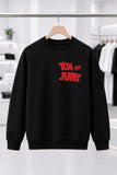 Trust No One Tom Jerry | BL Sweatshirt | Kadın (YSW368)