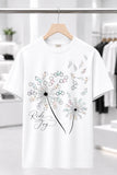 RIDE WITH JOY | %100 PAMUK HEAVY COTTON PREMIUM KALİTE T-SHIRT (Y520)