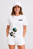 NASA BALLOONWORLD | %100 PAMUK HEAVY COTTON PREMIUM KALİTE T-SHIRT (Y063)