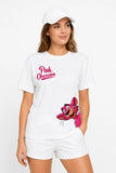 PINK OBSESSION | %100 PAMUK HEAVY COTTON PREMIUM KALİTE KADIN T-SHIRT (Y071)