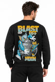 Tom Jerry Moon | BL Sweatshirt | Erkek (YSW374)